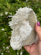 Load image into Gallery viewer, Large Freestanding Needle Quartz from Tibet

