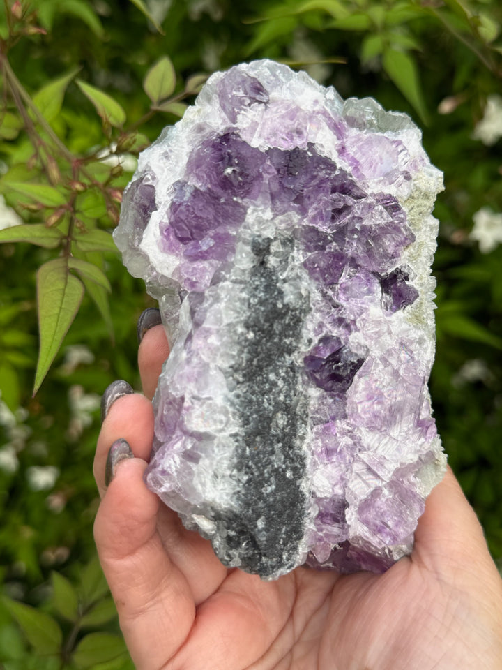 UV Reactive Green and Purple Fluorite Specimen from Fujian