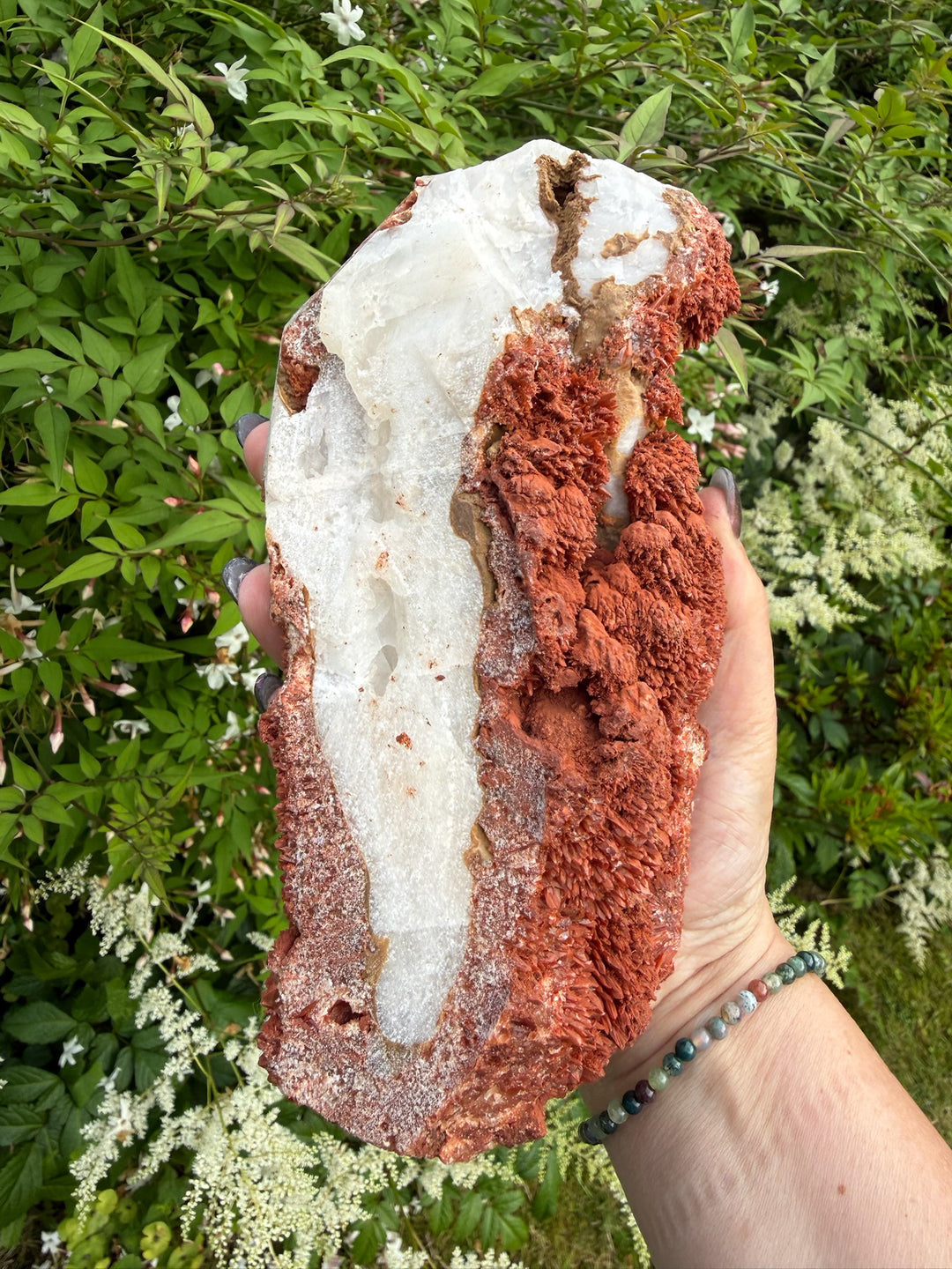 Large Red Calcite Specimen from Yunnan 1.1kg