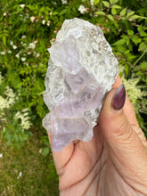 Load image into Gallery viewer, Clear Lavender Fluorite Specimen from Morocco
