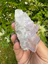 Load image into Gallery viewer, Clear Lavender Fluorite Specimen from Morocco
