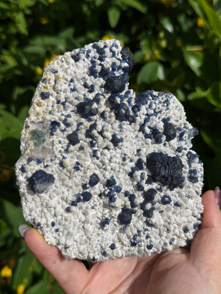Statement Blue Fluorite Specimen from Inner Mongolia