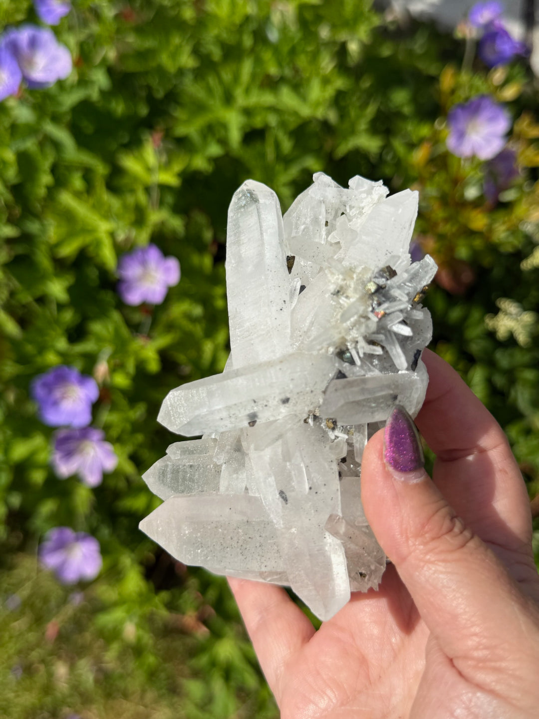 Unusual Quartz and Chalcopyrite Specimen from Bulgaria