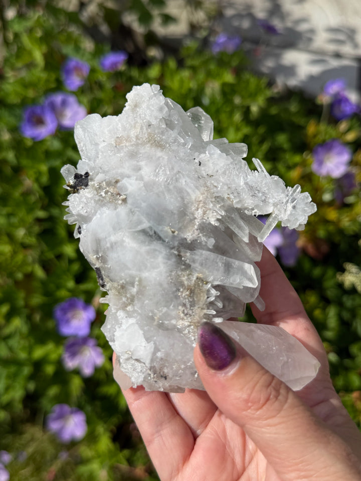 Unusual Quartz and Chalcopyrite Specimen from Bulgaria