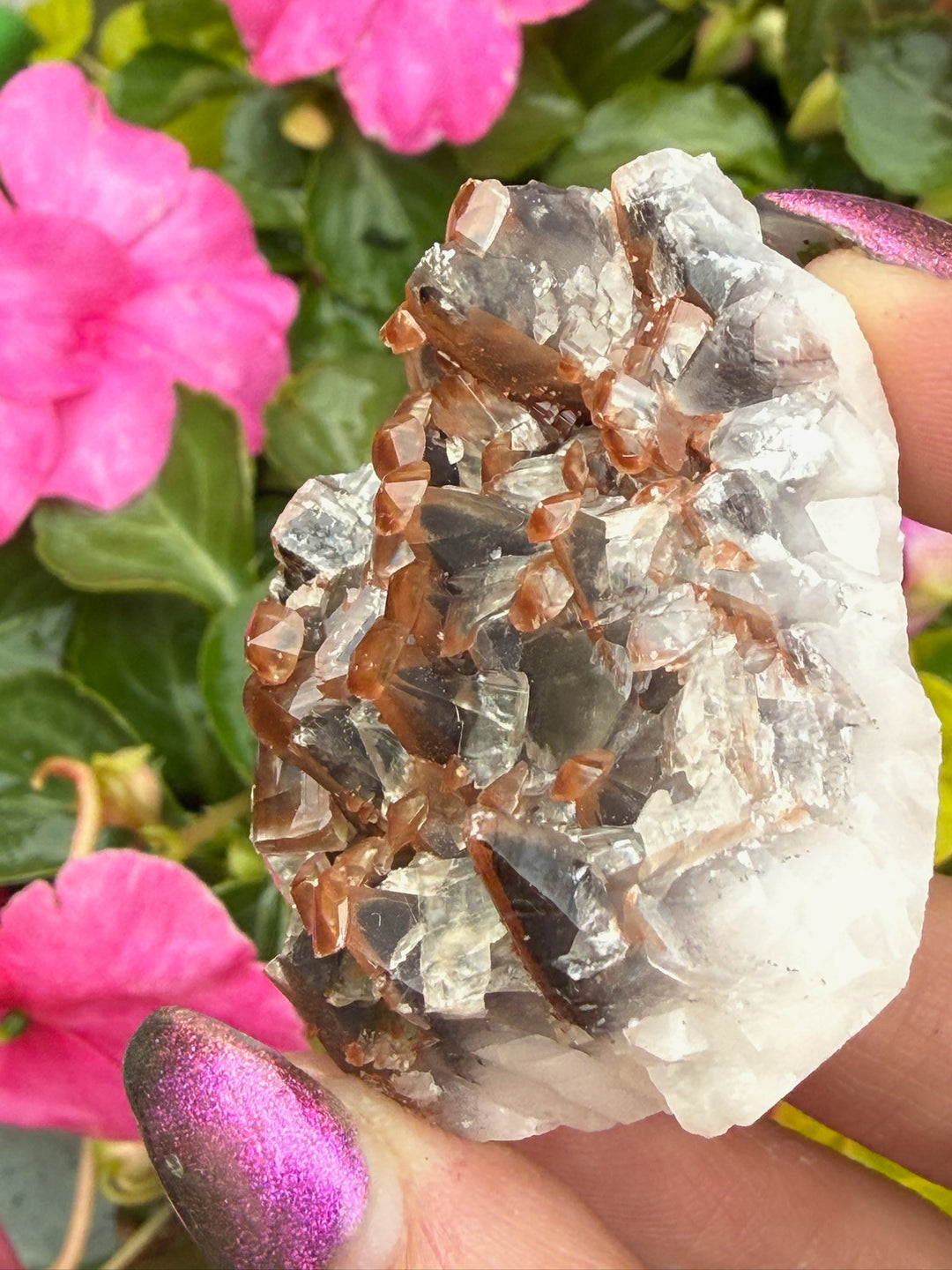 Rare Formation Phantom Calcite from Daye