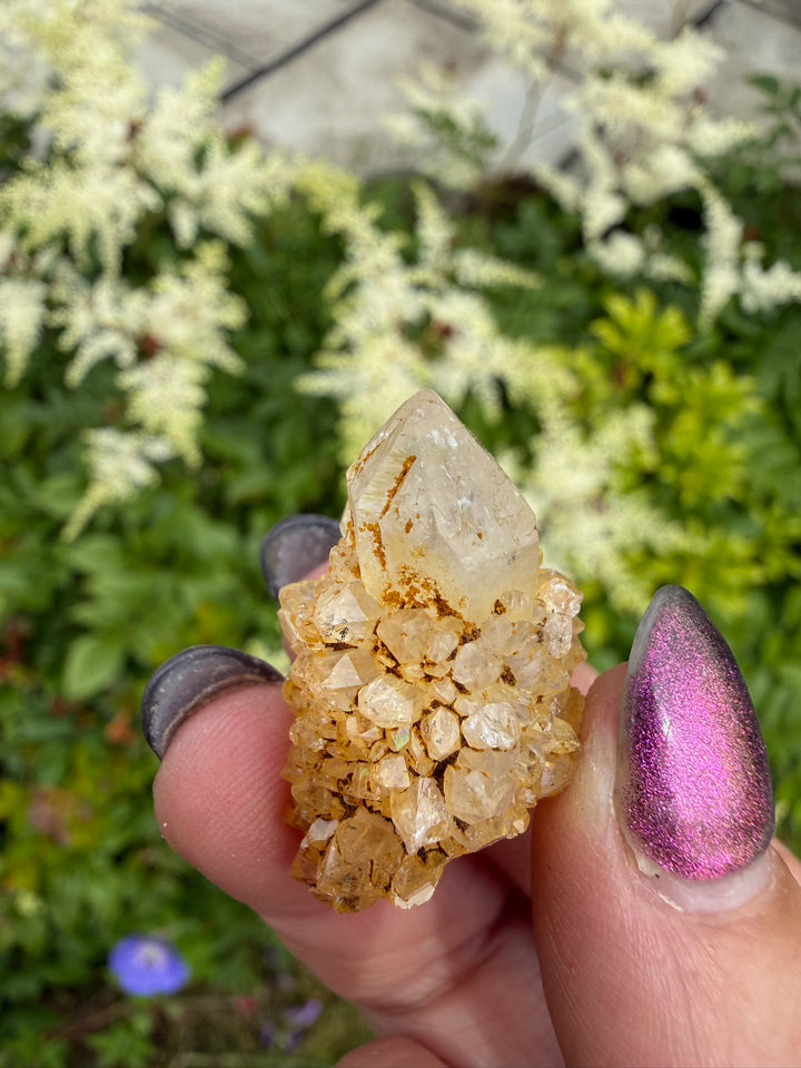 Natural Sunshine Aura Spirit Quartz from South Africa