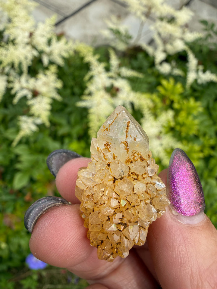 Natural Sunshine Aura Spirit Quartz from South Africa