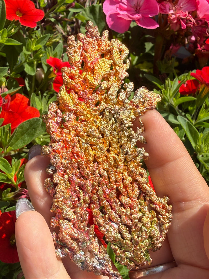 Iridescent Native Copper from Australia