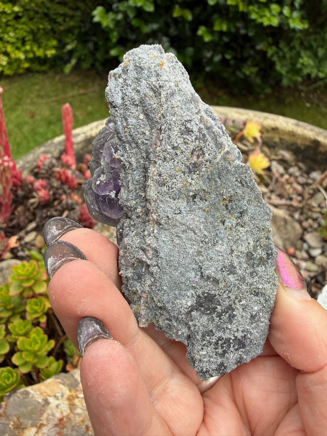 Tanzanite Fluorite Specimen from Fujian