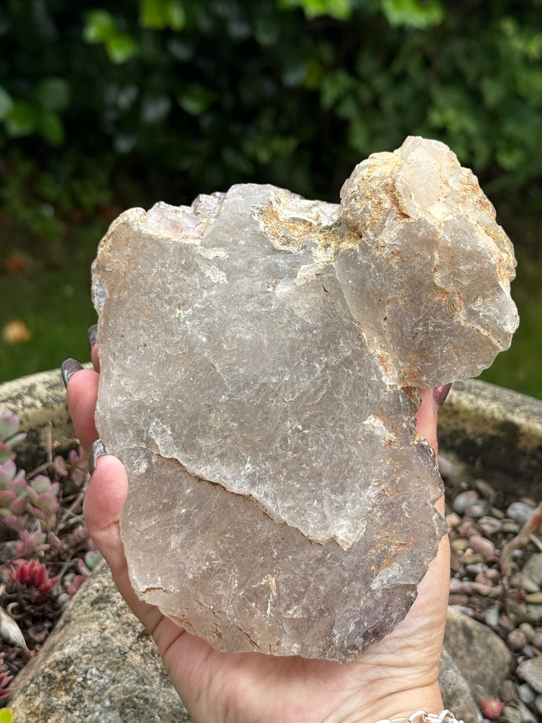 Large Elestial Amethyst Specimen from Brazil 1.1kg
