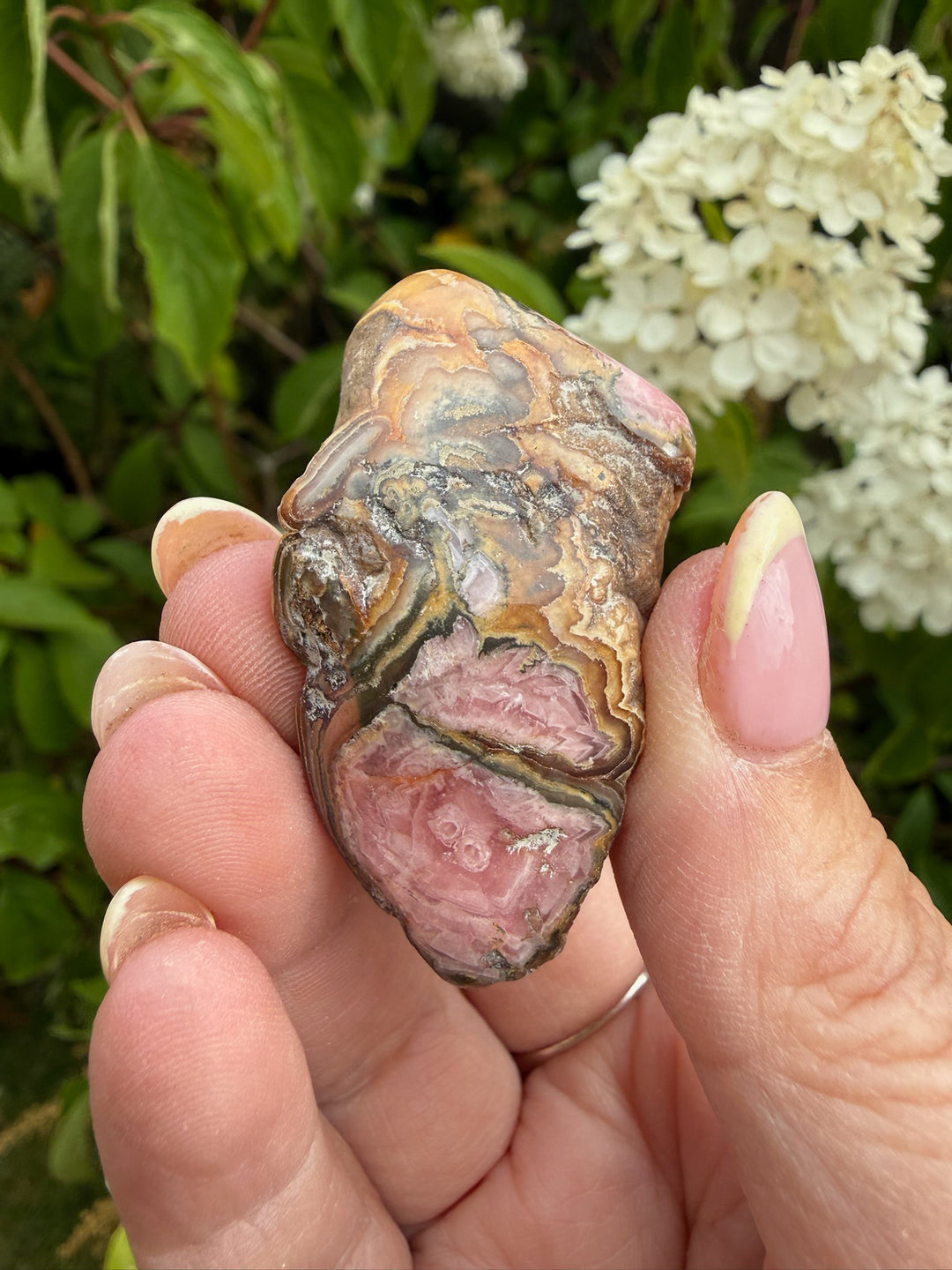 Rhodochrosite Stalactite Specimen from Argentina