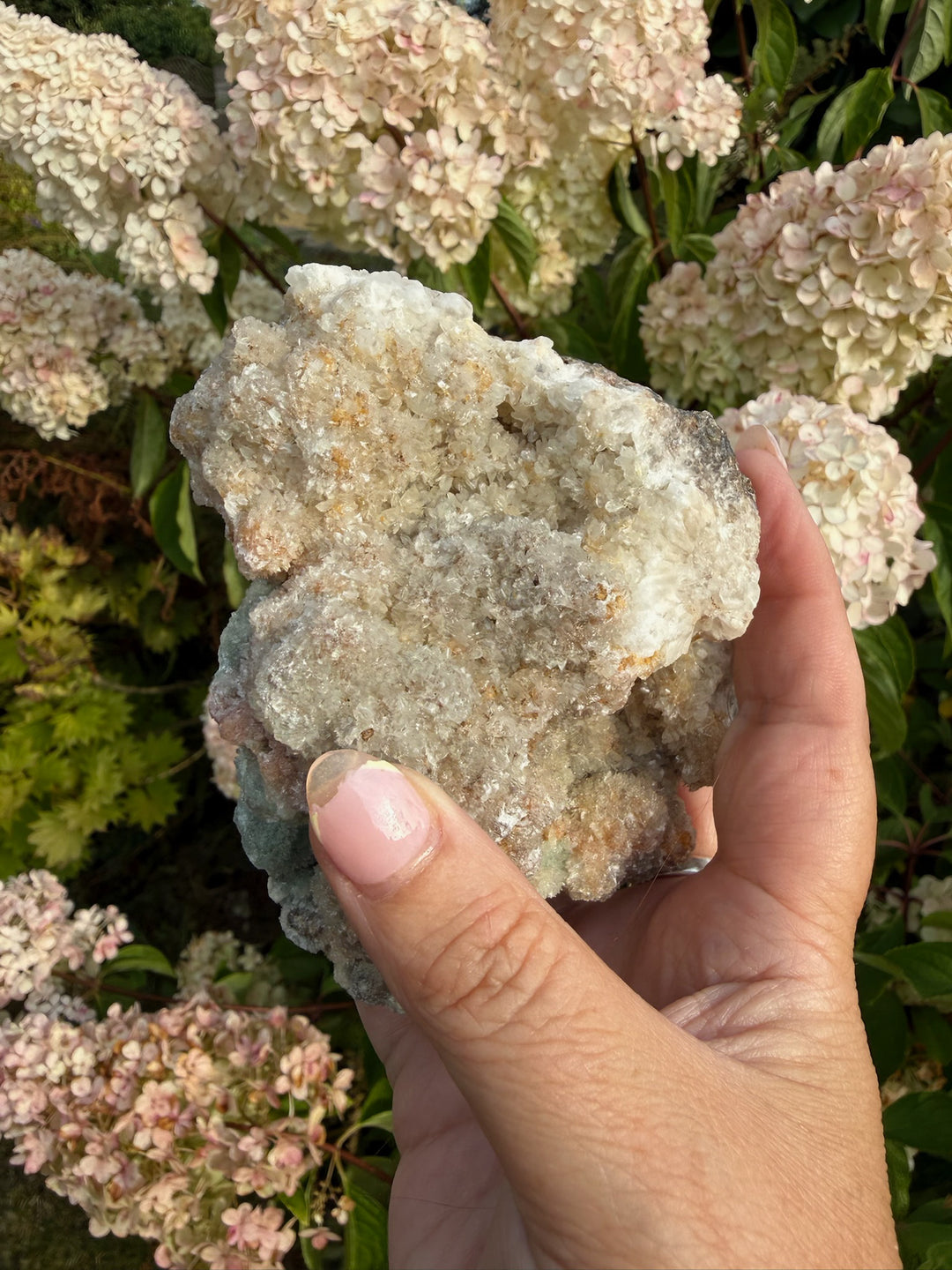 Hemimorphite with Pyrite Specimen from Burma