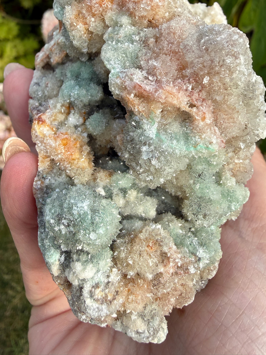 Hemimorphite with Pyrite Specimen from Burma