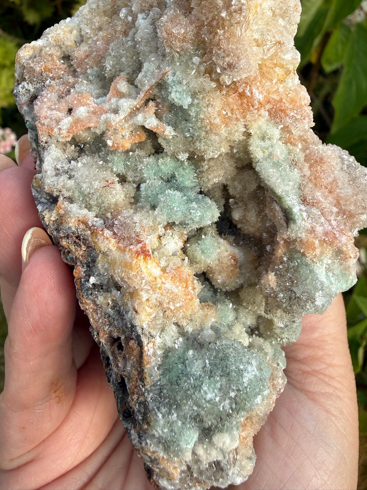Hemimorphite with Pyrite Specimen from Burma