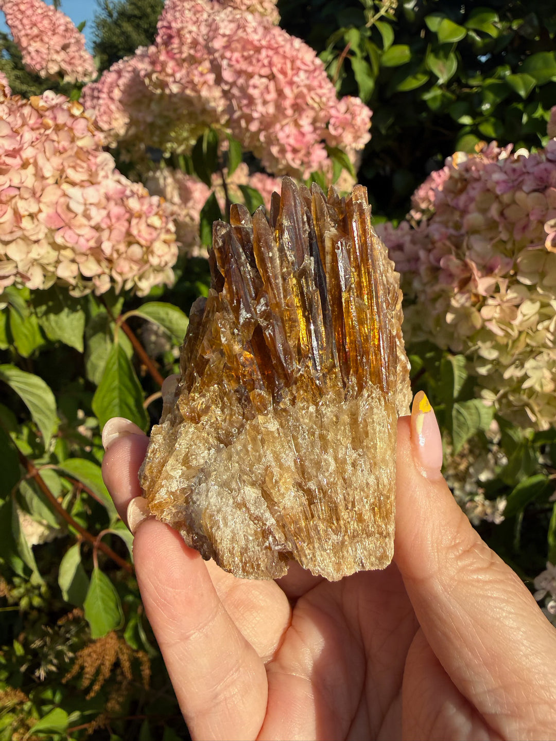 Honey Calcite Specimen