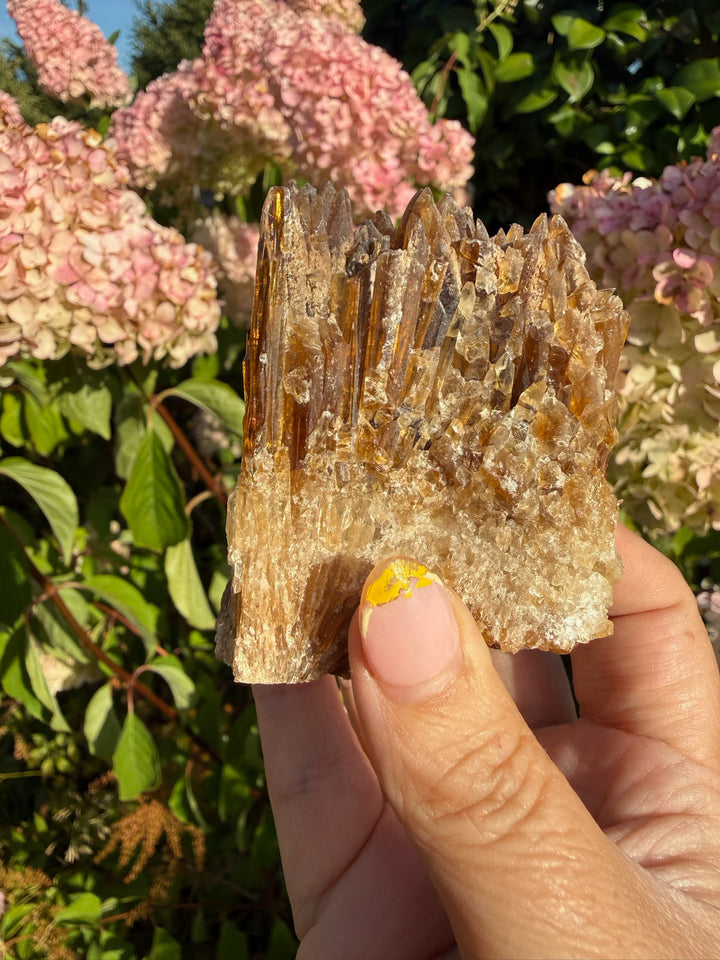 Honey Calcite Specimen