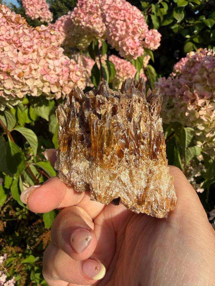 Honey Calcite Specimen