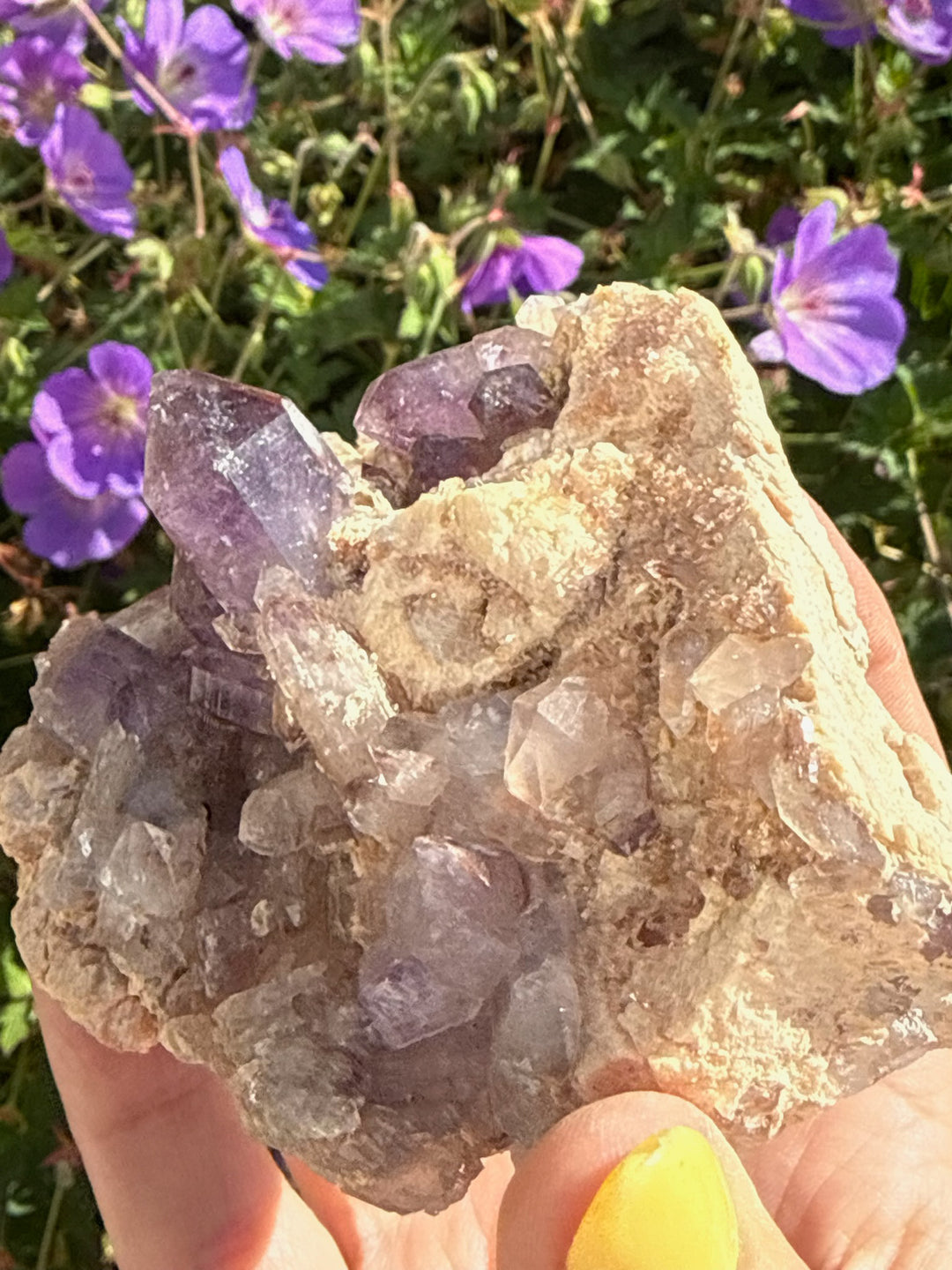 Brandberg Amethyst Specimen from Goboboseb