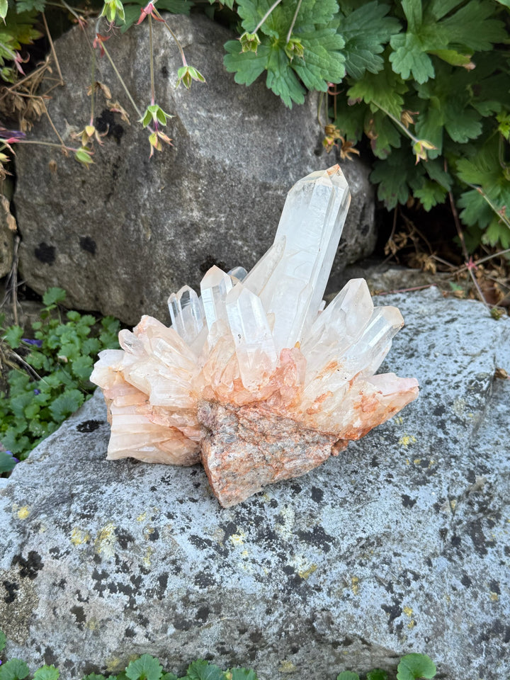 Statement Hematite Quartz Cluster Specimen 2.3kg