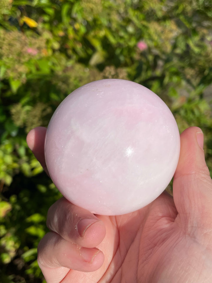 Pink Aragonite Sphere