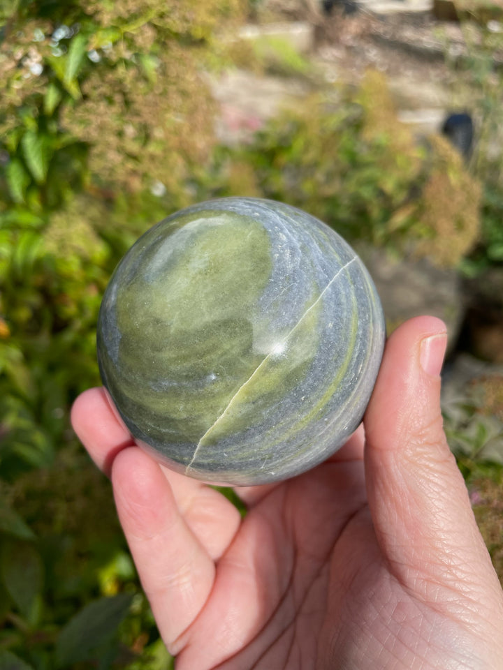 Serpentine Stone Sphere