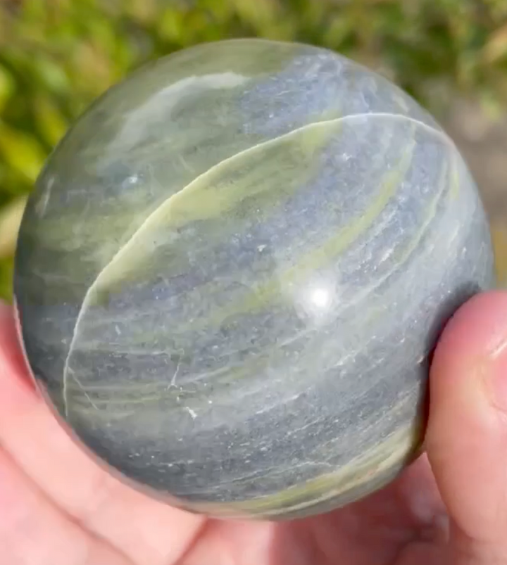 Serpentine Stone Sphere