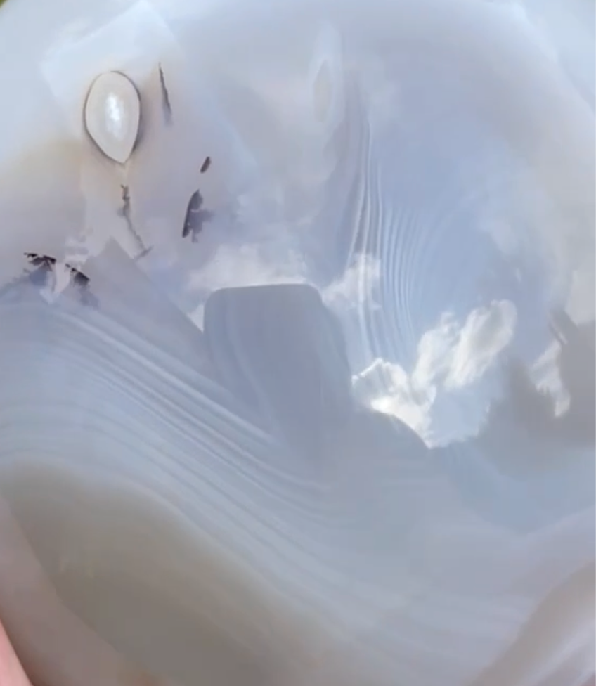 Dendritic Agate Sphere