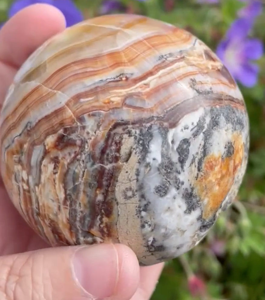 Aragonite Sphere