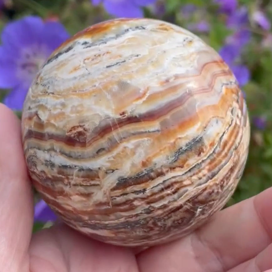 Aragonite Sphere