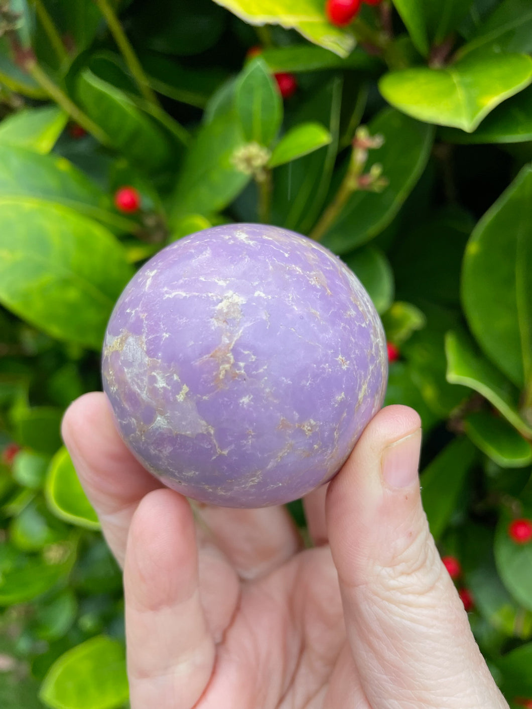 Phosphosiderite Sphere