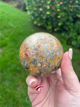 Load image into Gallery viewer, Crazy Lace Agate Sphere
