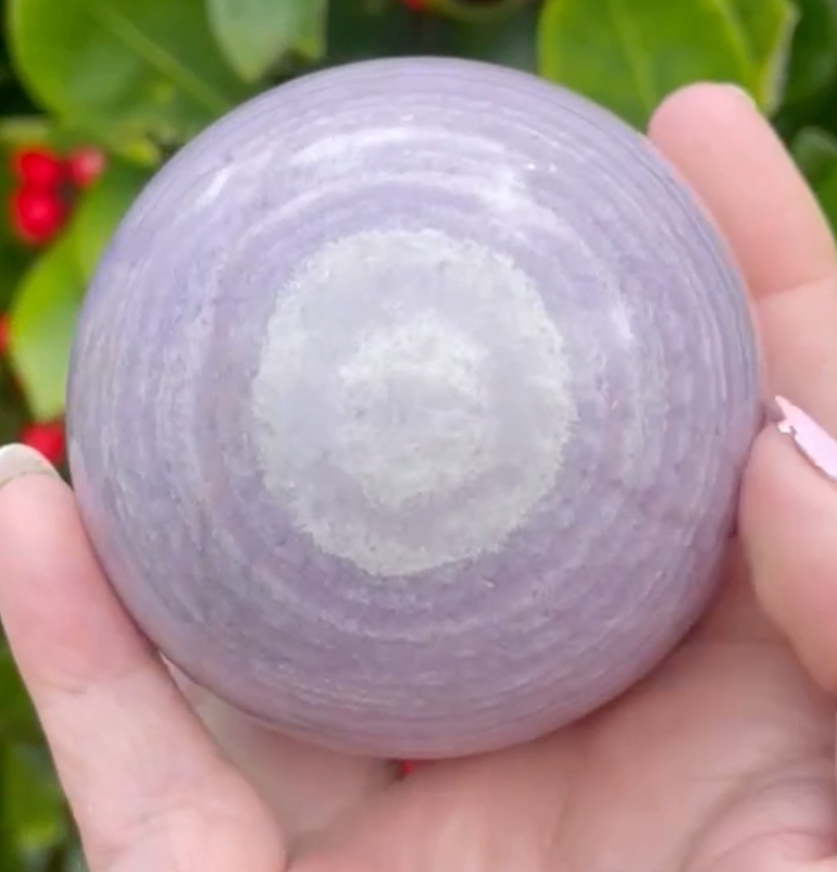 Silky Fluorite Sphere
