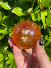 Load image into Gallery viewer, Yellow Fluorite with Mica Sphere
