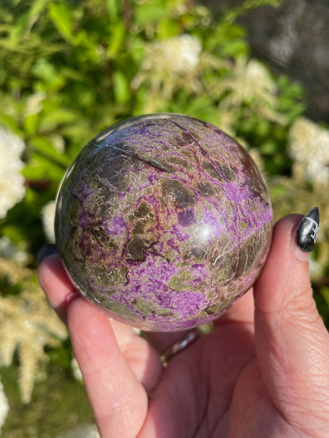 Large Atlantisite Sphere or Stichite and Serpentine as its also known.