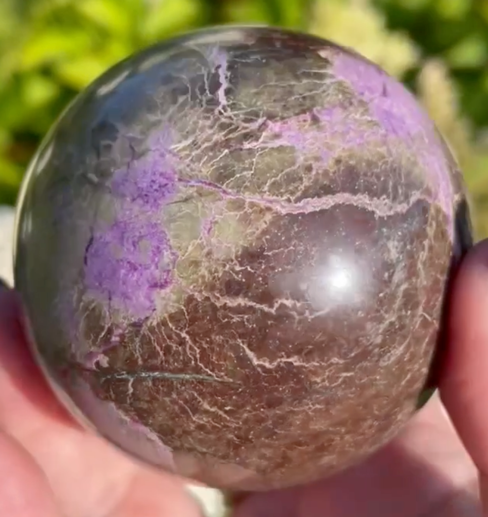 Large Atlantisite Sphere or Stichite and Serpentine as its also known.