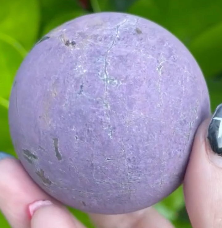 Large Purpurite Sphere