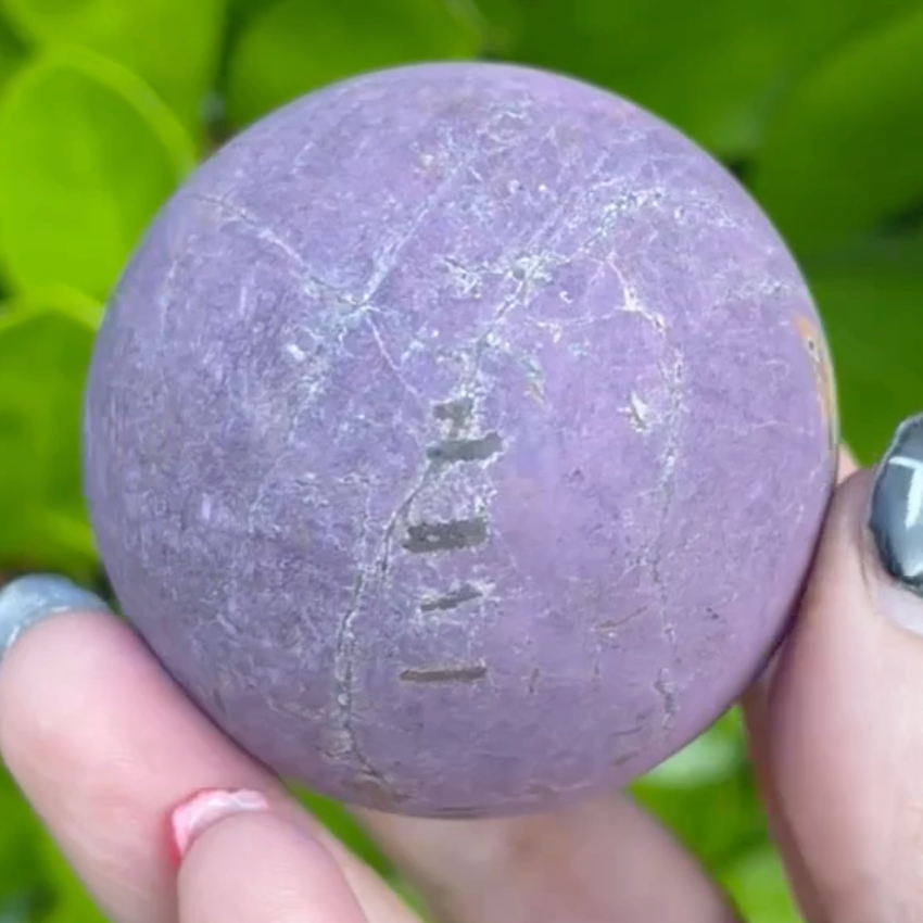 Large Purpurite Sphere
