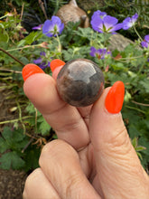 Load image into Gallery viewer, Black Moonstone Sphere with Sheen
