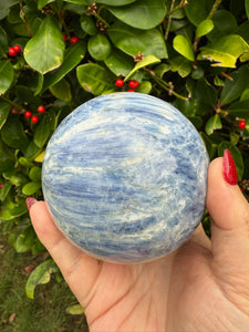Large Blue Kyanite Sphere