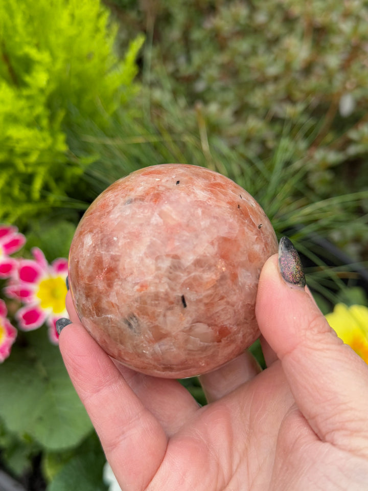 Sunstone Sphere with Flash
