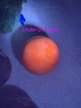 Load image into Gallery viewer, Uv Reactive Kunzite Sphere with Sheen
