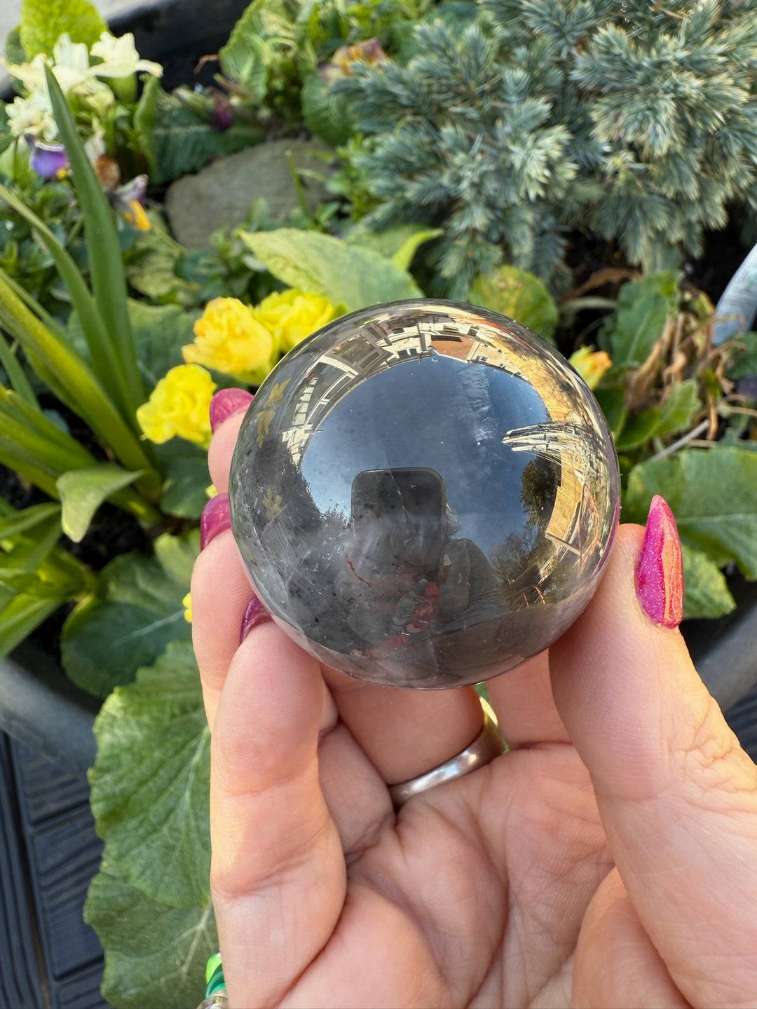 Auralite 23 Amethyst Sphere