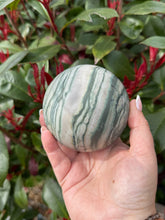 Load image into Gallery viewer, Large Serpentine Sphere 8.2cm Diameter
