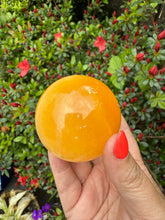Load image into Gallery viewer, Orange Calcite Sphere 5.6cm
