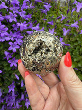 Load image into Gallery viewer, Quality Peru Pyrite Sphere 5cm
