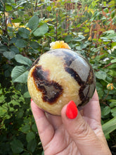 Load image into Gallery viewer, Septarian Sphere 7.5cm
