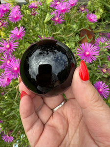 Black Obsidian Sphere 5cm dia