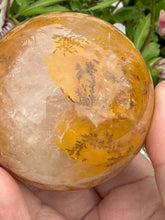 Load image into Gallery viewer, Incredible Golden Healer Quartz Sphere with Dendrites  5.8cm dia
