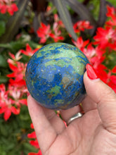 Load image into Gallery viewer, Azurite Sphere 5.8cm dia
