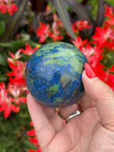 Azurite Sphere 5.8cm dia